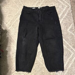 Universal Thread Black Balloon Jeans